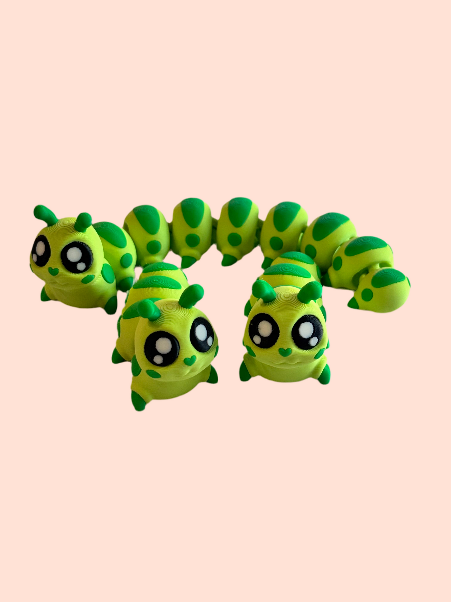 Caterpillar Toy Keychain - Large