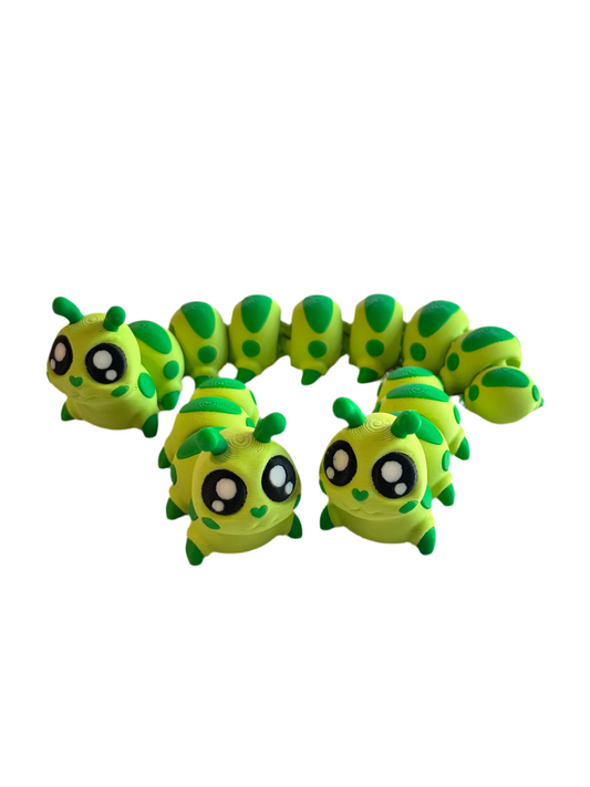 Caterpillar Toy Keychain - Large