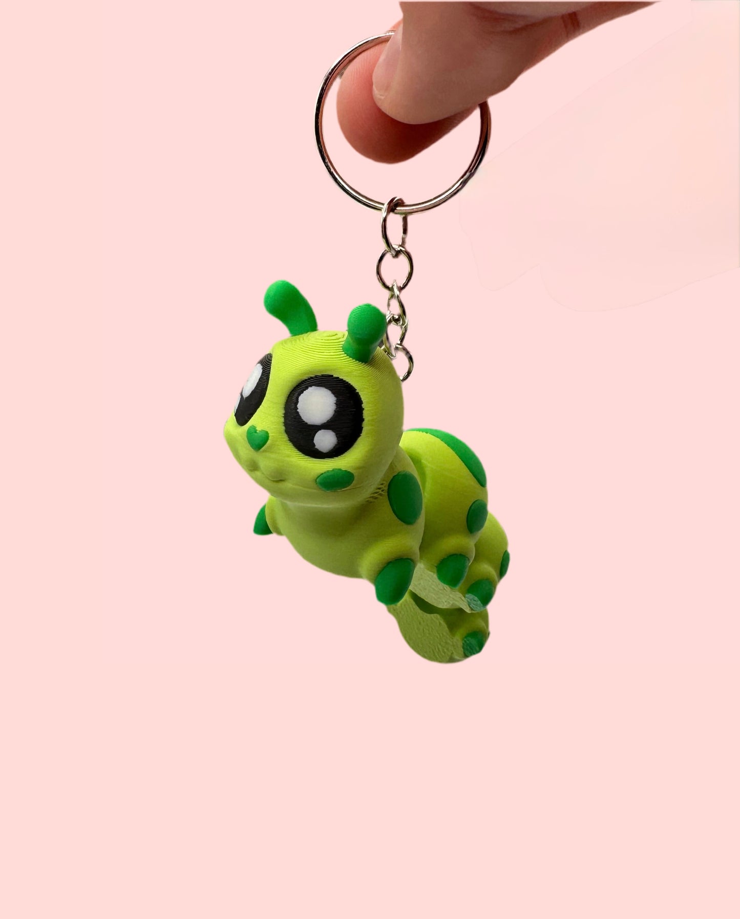 Caterpillar Toy Keychain - Small