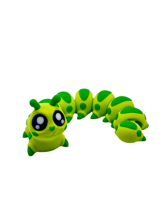 Caterpillar Toy Keychain - Large