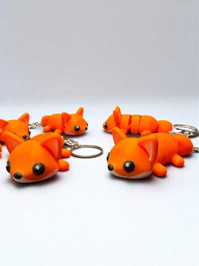 Fox Keychain