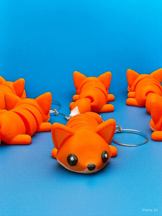 Fox Keychain
