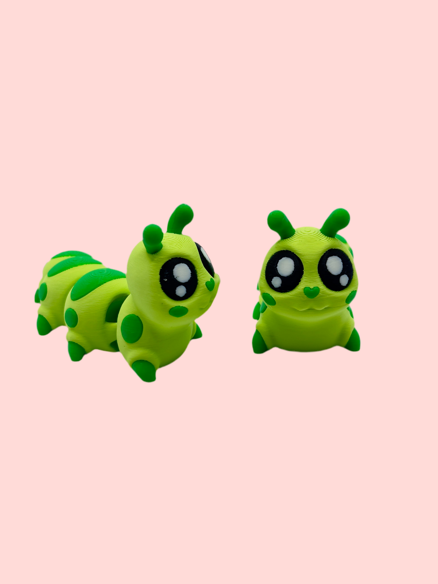 Caterpillar Toy Keychain - Small
