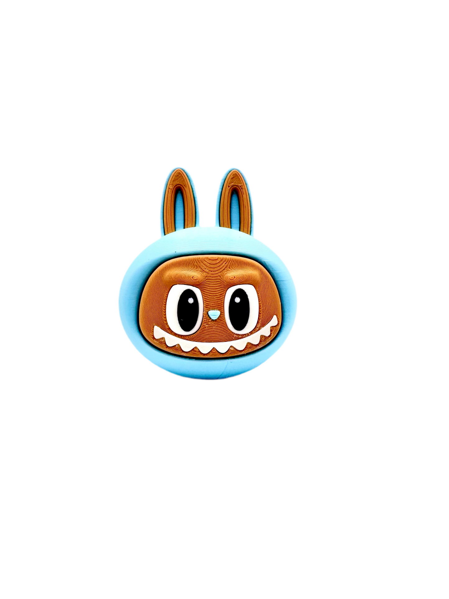 Labubu Head – Keychain Clicker (Color Varies)