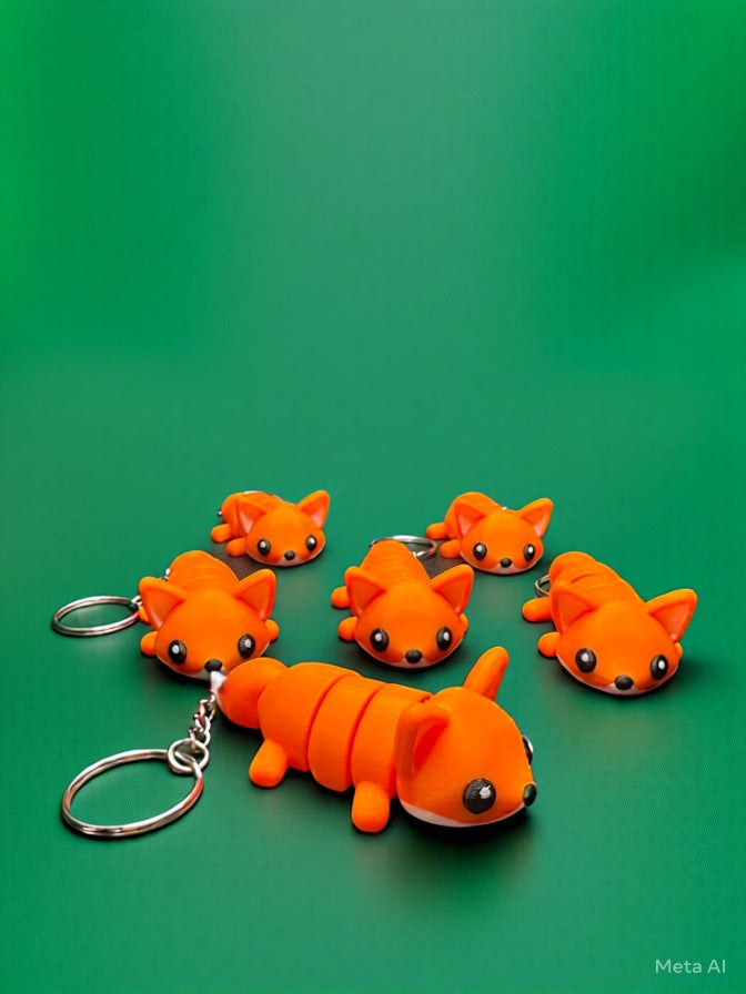 Fox Keychain